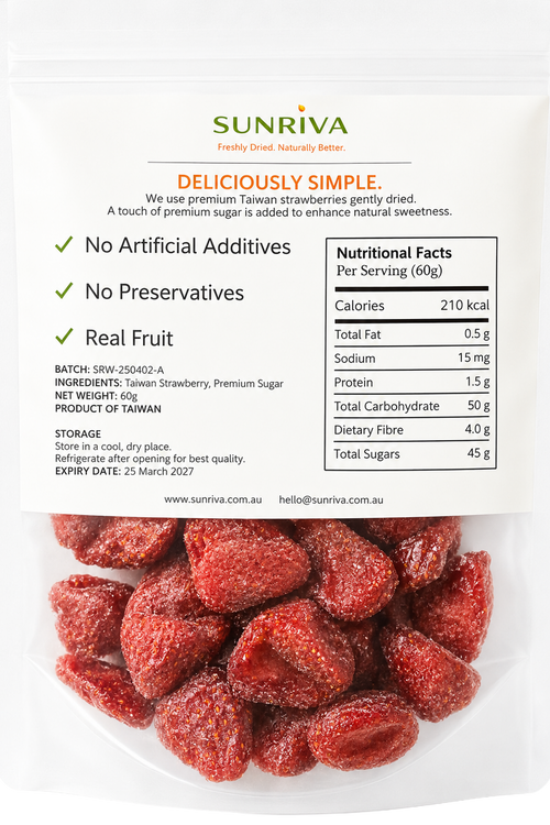 Fresh Dried Strawberry