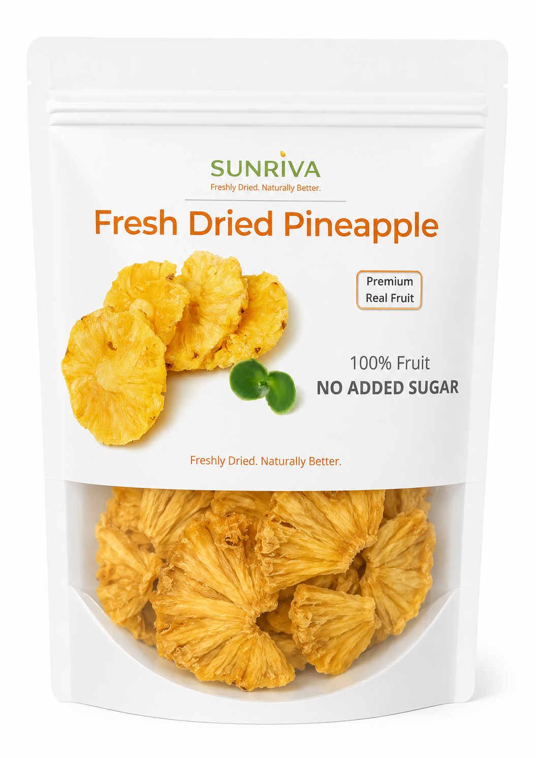 No Added Sugar Dried Pineapple