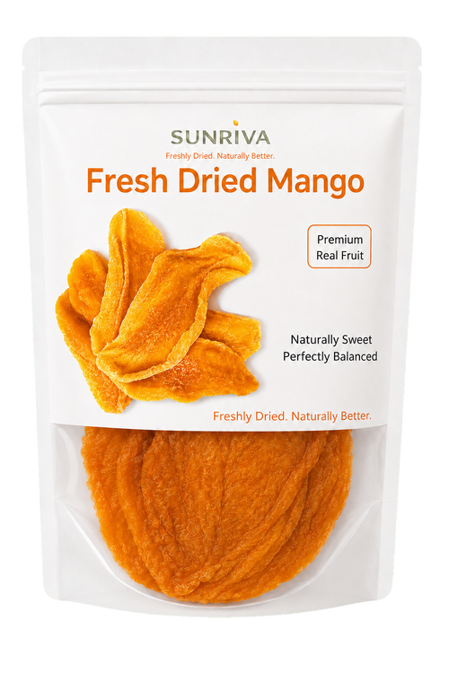 SUNRIVA Fresh Dried Mango 50g resealable pack