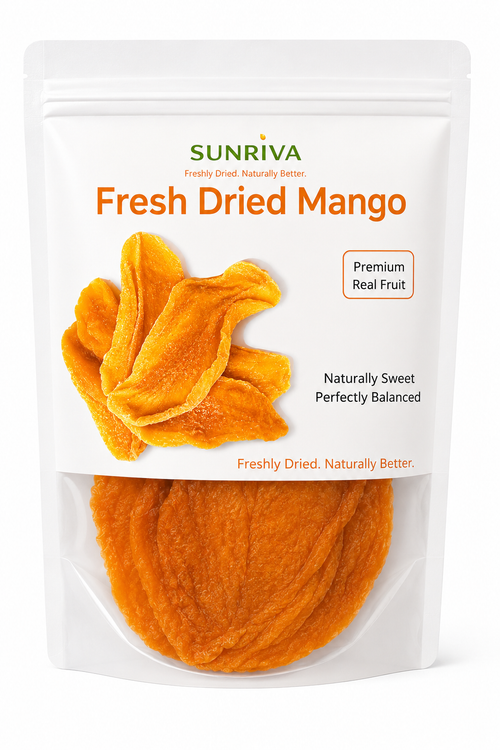 SUNRIVA Fresh Dried Mango 50g resealable pack